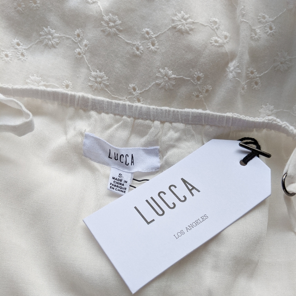 NWT Lucca Dana Ruffle Maxi Dress - Picture 4 of 4